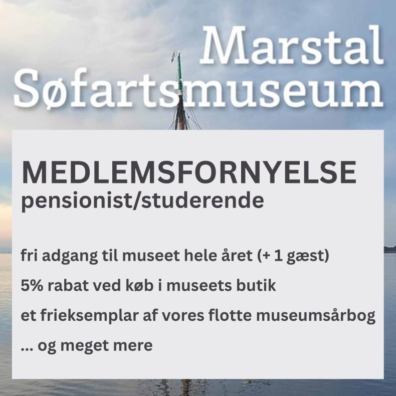 MEDLEMSFORNYELSE - pensionist/studerende