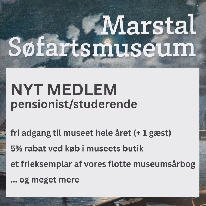 NYT MEDLEM - pensionist/studerende